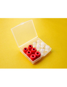 Juego de 12 Tapones Espuma de Memoria y Aislamiento Shure 2