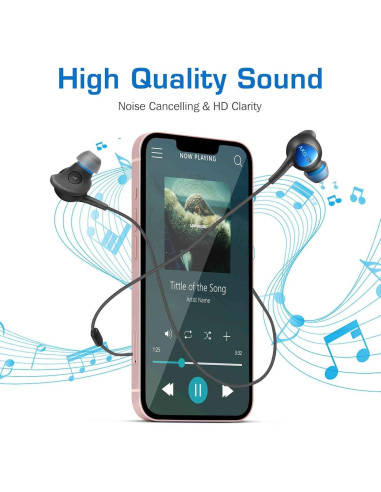 Auriculares UrbanX UXM22 con micrófono y control de volumen