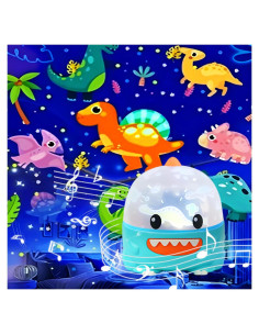 Proyector de Luz Nocturna Dinosaurio Gusweet 27 Diapositivas