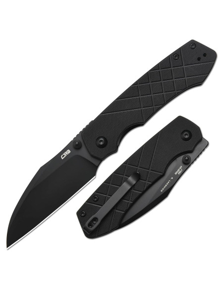 Cuchillo Plegable CJRB Kestrel J1962 Negro 8.41 cm EDC