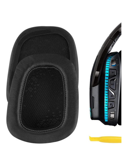 Almohadillas de Reemplazo Geekria para Auriculares Logitech G533 G633 G635 G933 G935 - 2 Unidades