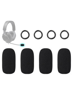 Funda de Micrófono SOULWIT para Auriculares JBL Quantum - Negro