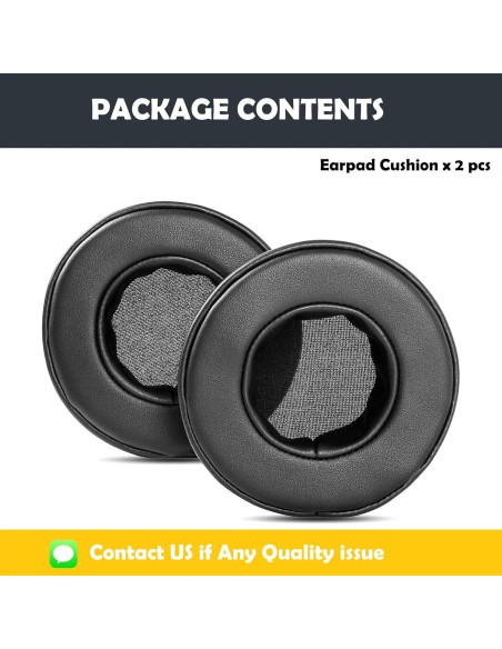 Almohadillas de Reemplazo Pioneer HDJ-X5/X7/X10 Cuero de Proteína