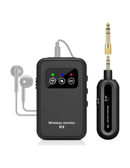 Sistema de Monitoreo In-Ear Inalámbrico Kadjuh M7S 50m