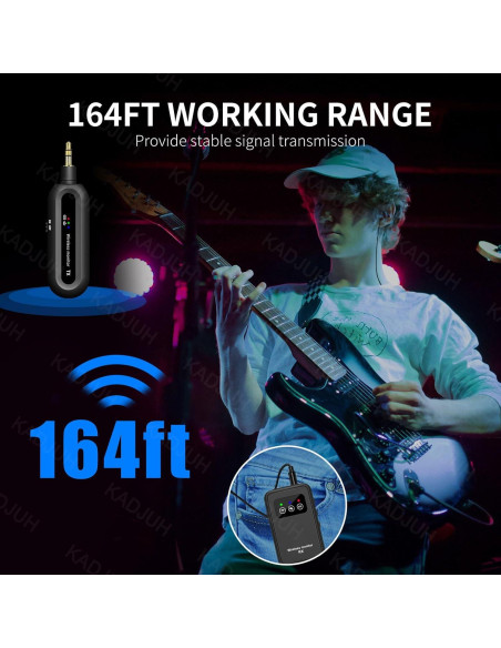 Sistema de Monitoreo In-Ear Inalámbrico Kadjuh M7S 50m