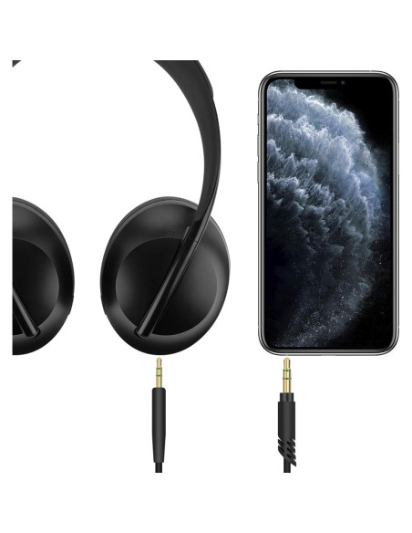 Cable de Audio Linkidea 1.5m para Auriculares Bose QC45/700/35II Cable de Audio Linkidea 1.5m para Auriculares Bose QC45/700/35II