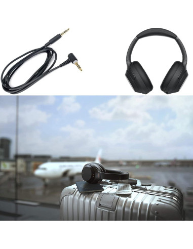 Cable de audio 3.5mm Asobilor para auriculares Sony 1.2m