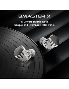 Auriculares In-Ear BASN BmasterX 6 HiFi con Aislamiento de Ruido 2
