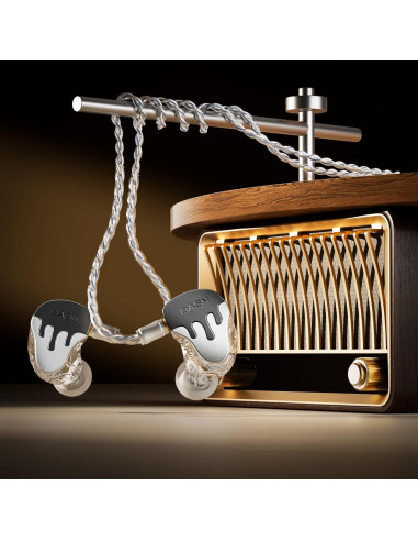 Auriculares In-Ear BASN BmasterX 6 HiFi con Aislamiento de Ruido