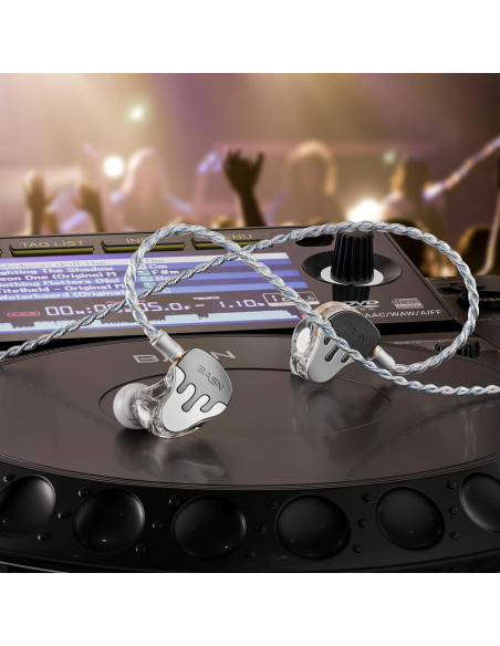 Auriculares In-Ear BASN BmasterX 6 HiFi con Aislamiento de Ruido