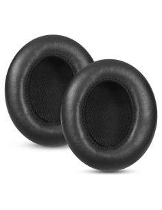 Almohadillas de Repuesto Joghaw para Auriculares Sennheiser Momentum 1.0 - Piel de Cordero y Espuma de Memoria Negra