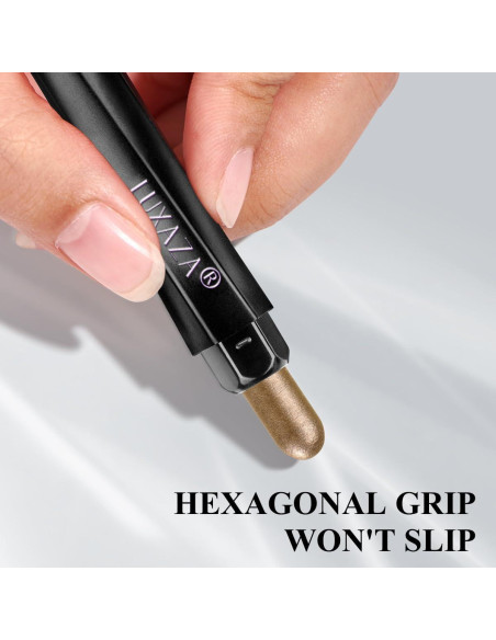 Lápiz de Sombra de Ojos LUXAZA PRO Set 6PCS Neutro Marrón