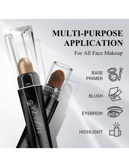 Lápiz de Sombra de Ojos LUXAZA PRO Set 6PCS Neutro Marrón