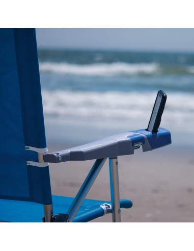 Conjunto de 2 Sillas de Playa Tommy Bahama 4 Posiciones 38.1 cm