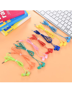 Paquete de 30 Auriculares XOSDA Multicolores para Niños 2