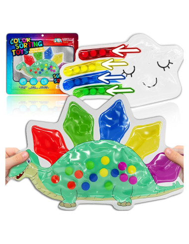 Paquete de 2 Juguetes Sensoriales de Clasificación de Color - Early Explorer Toys