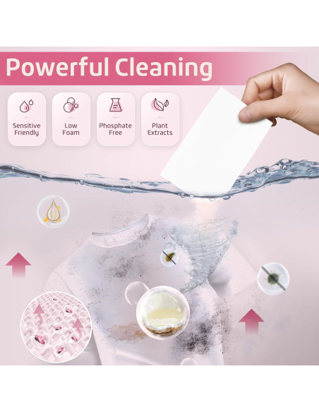 Hojas de Detergente para Ropa Poesie Aroma Frutilla 160 Hojas Hojas de Detergente para Ropa Poesie Aroma Frutilla 160 Hojas