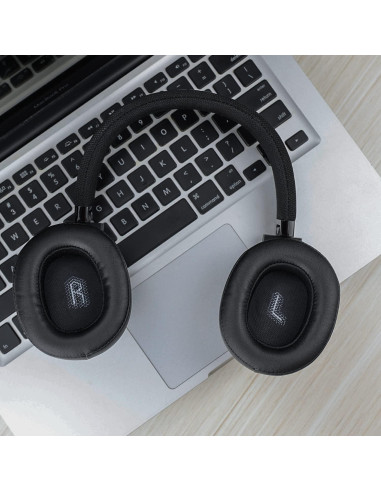 Almohadillas de Repuesto SOULWIT para Auriculares JBL E55BT - Negro