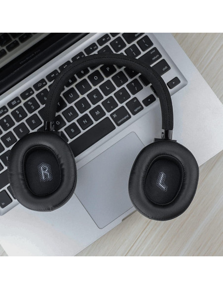 Almohadillas de Repuesto SOULWIT para Auriculares JBL E55BT - Negro