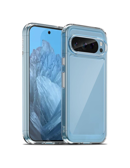 Funda Liisooka para Google Pixel 9/9 Pro, Transparente, Resistente Funda Liisooka para Google Pixel 9/9 Pro, Transparente, Resistente