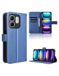 Funda de cuero PU Infinix Smart 9 4G / Hot 50i 4G Azul