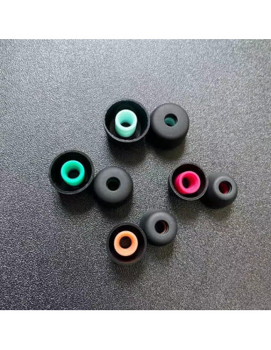 Consejos de Reemplazo Sony WF-1000XM5 - 4 Pares Silicona Negra