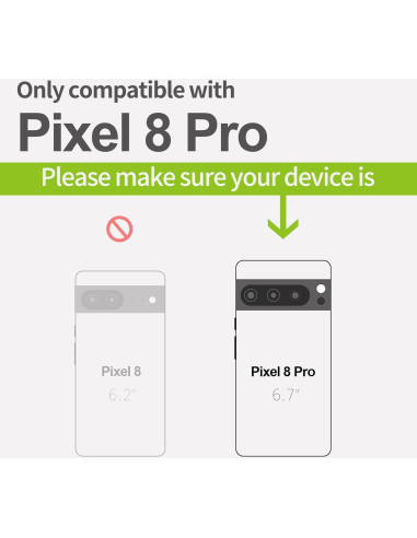 Funda de Madera Carveit para Google Pixel 8 Pro - Nuez-Vikingo