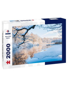 Rompecabezas 2000 Piezas Noah Paisaje Invernal Suecia