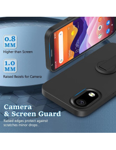 Funda Protectora ZTE Avid 579 / Z5156CC con Soporte y Protector 2