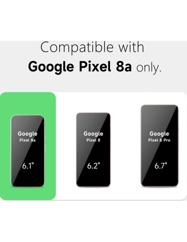 Funda de Silicona Ultra Fina LoeoeL para Google Pixel 8A Azul