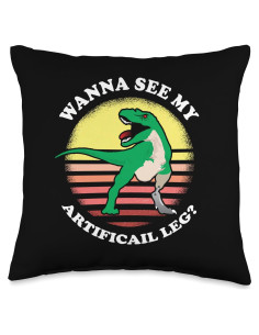 Cojín Temático de Pierna Artificial 40x40 cm Poliester