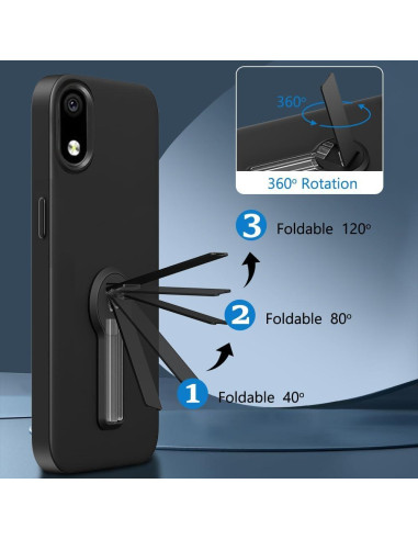 Funda Protectora ZTE Avid 579 / Z5156CC con Soporte y Protector