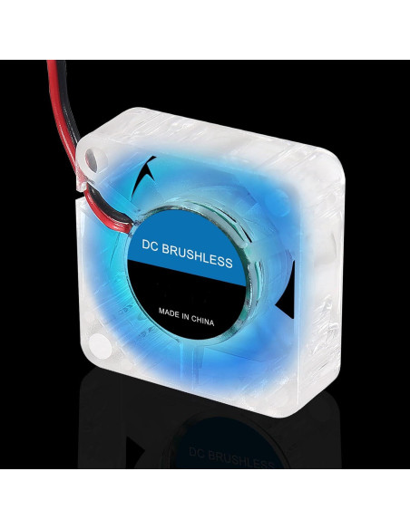 4 Ventiladores 30mm RGB DC 12V Shutao 3010 Silenciosos