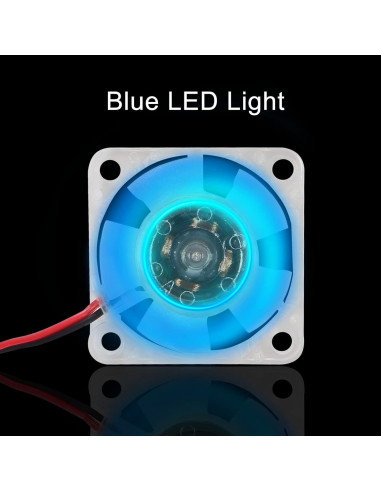 4 Ventiladores 30mm RGB DC 12V Shutao 3010 Silenciosos