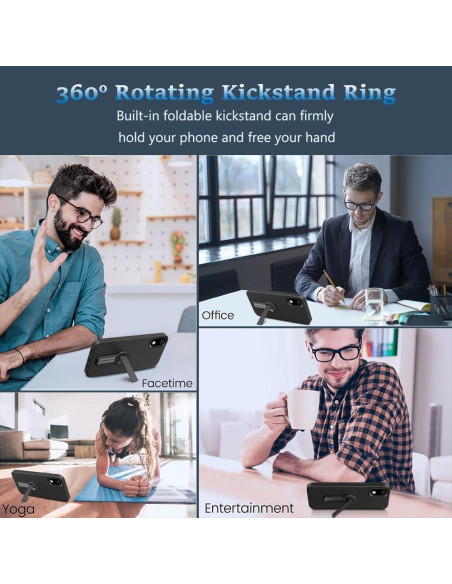 Funda Protectora ZTE Avid 579 / Z5156CC con Soporte y Protector