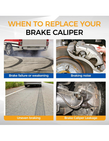 Caliper de Freno de Disco Trasero PAROD para Toyota Highlander 2004-2007