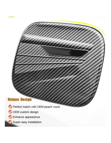 Tapa de Combustible Fibra de Carbono LEXLEY para Toyota Highlander 2020-2025