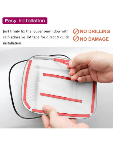 Tapa de Combustible Fibra de Carbono LEXLEY para Toyota Highlander 2020-2025