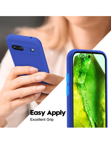 Funda de Silicona Ultra Fina LoeoeL para Google Pixel 8A Azul