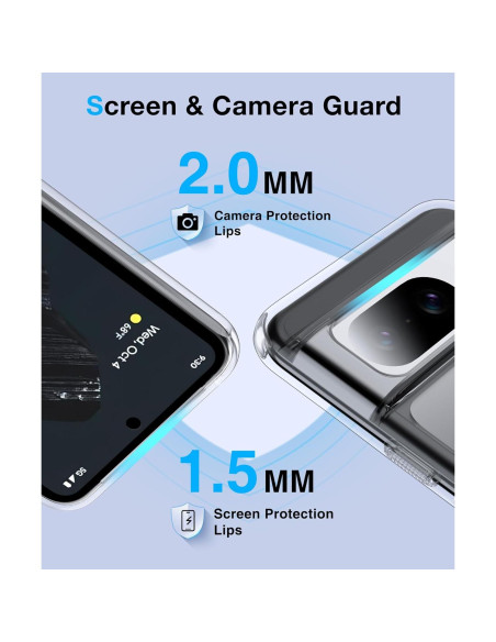 Funda Magnética Antiamarillamiento Google Pixel 8 - FNDMIL Funda Magnética Antiamarillamiento Google Pixel 8 - FNDMIL