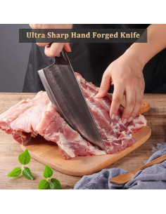 Cuchillo de Chef HolaFolks 20.1 cm Acero Alto Carbono 2