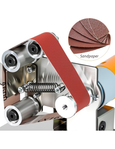 Mini Lijadora de Banda Eléctrica KZU 9000RPM 7 Velocidades