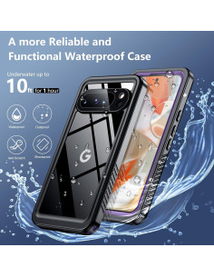 Funda Impermeable SPIDERCASE para Google Pixel 9 Pro XL 360 2