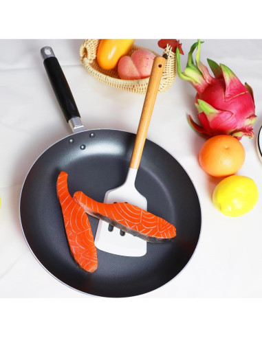 Juego de Espátulas de Silicona KLAQQED 2 Piezas Resistente al Calor