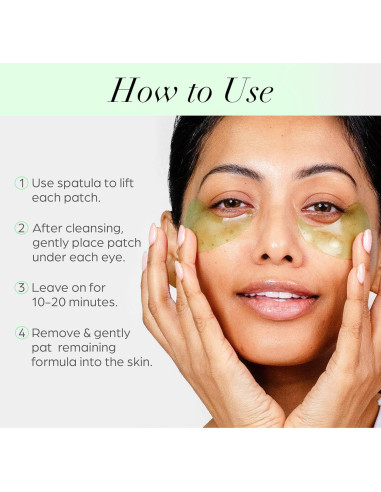 Parche Hidrogel Rejuvenecedor PUR Beauty - 30 Pares