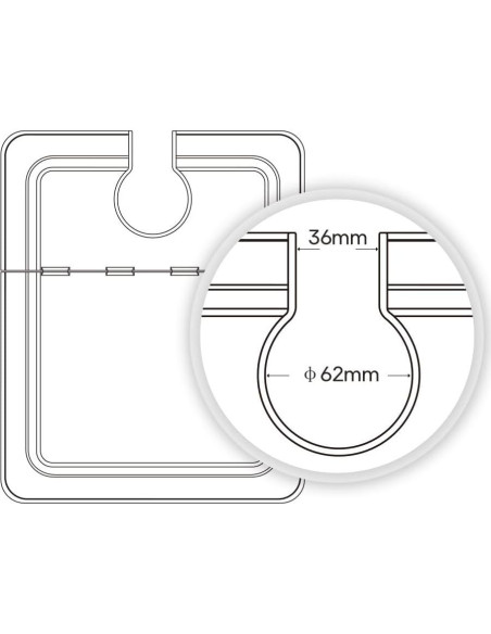 Contenedor Sous Vide 12 Litros Everie con Tapa Plegable y Soporte
