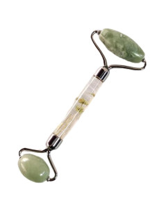 Rodillo de Jade DOORIYY y Set de Gua Sha para Cuidado Facial