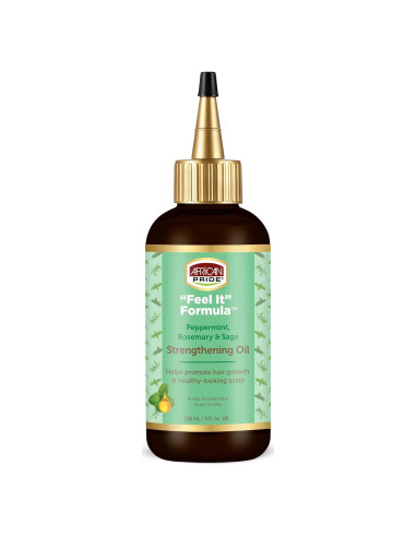 Aceite Fortalecedor de Cabello African Pride 113.4ml Romero Menta