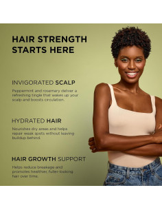 Aceite Fortalecedor de Cabello African Pride 113.4ml Romero Menta 2