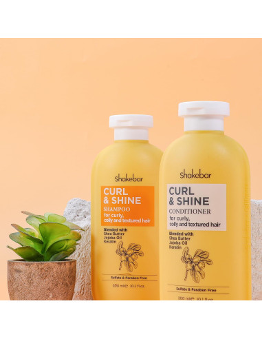Conjunto Champú y Acondicionador Rizado Shakebar 284g
